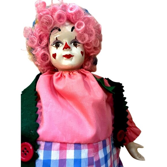 Vintage Creepy Clown Porcelain Scary Coulrophobia Halloween Poltergeist Horror - Picture 8 of 11
